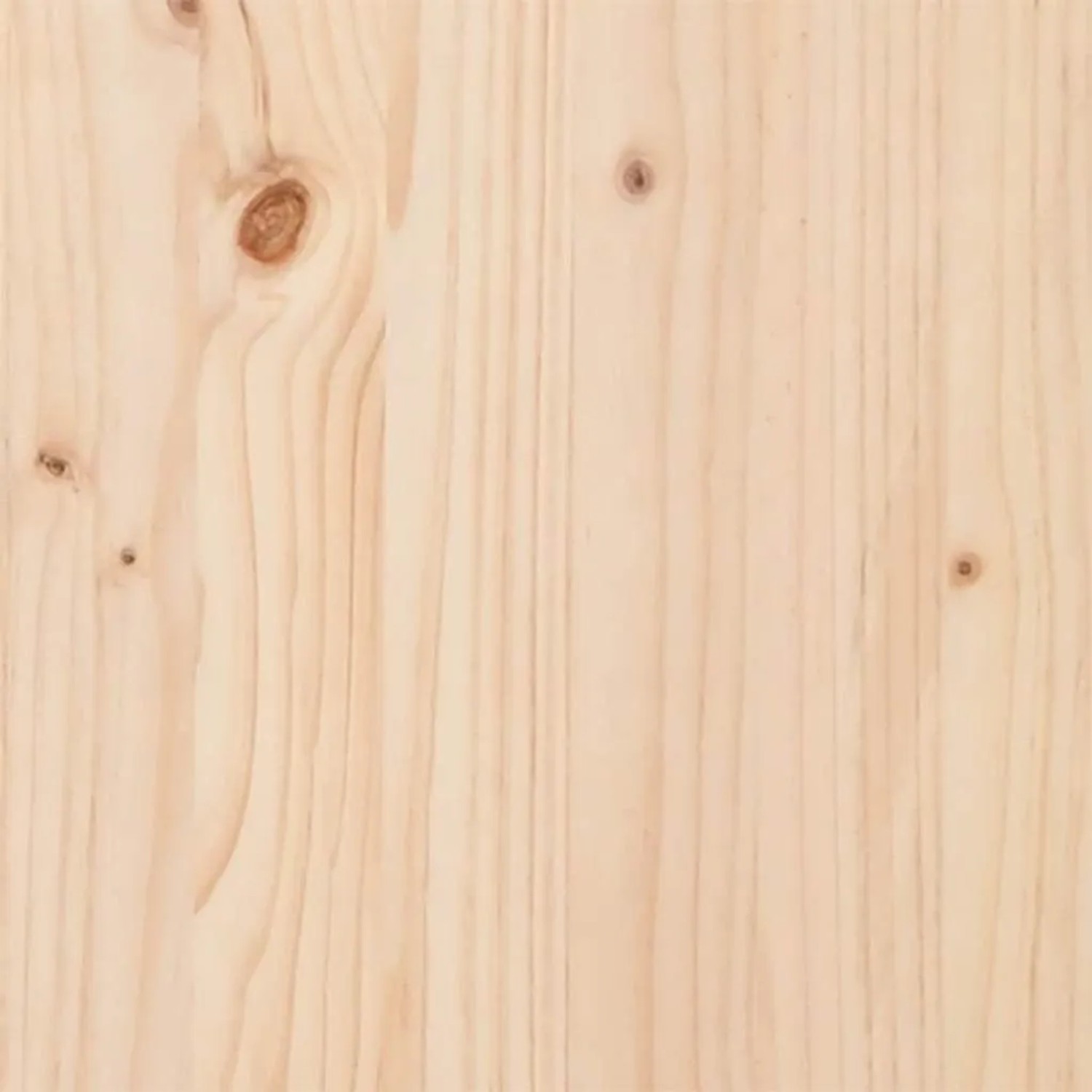 Helle Kiefernholz-Maserung mit Ästen, Detail der Arbeitsplatte für vidaXL Werkzeugschränke.