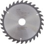 LUX HM-Kreissägeblatt, 190 mm Durchmesser, 30 Zähne für präzise Schnitte.