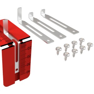 Windhager Montage-Set für Insektenschutz mit Biegehilfe, Federn und Schrauben.