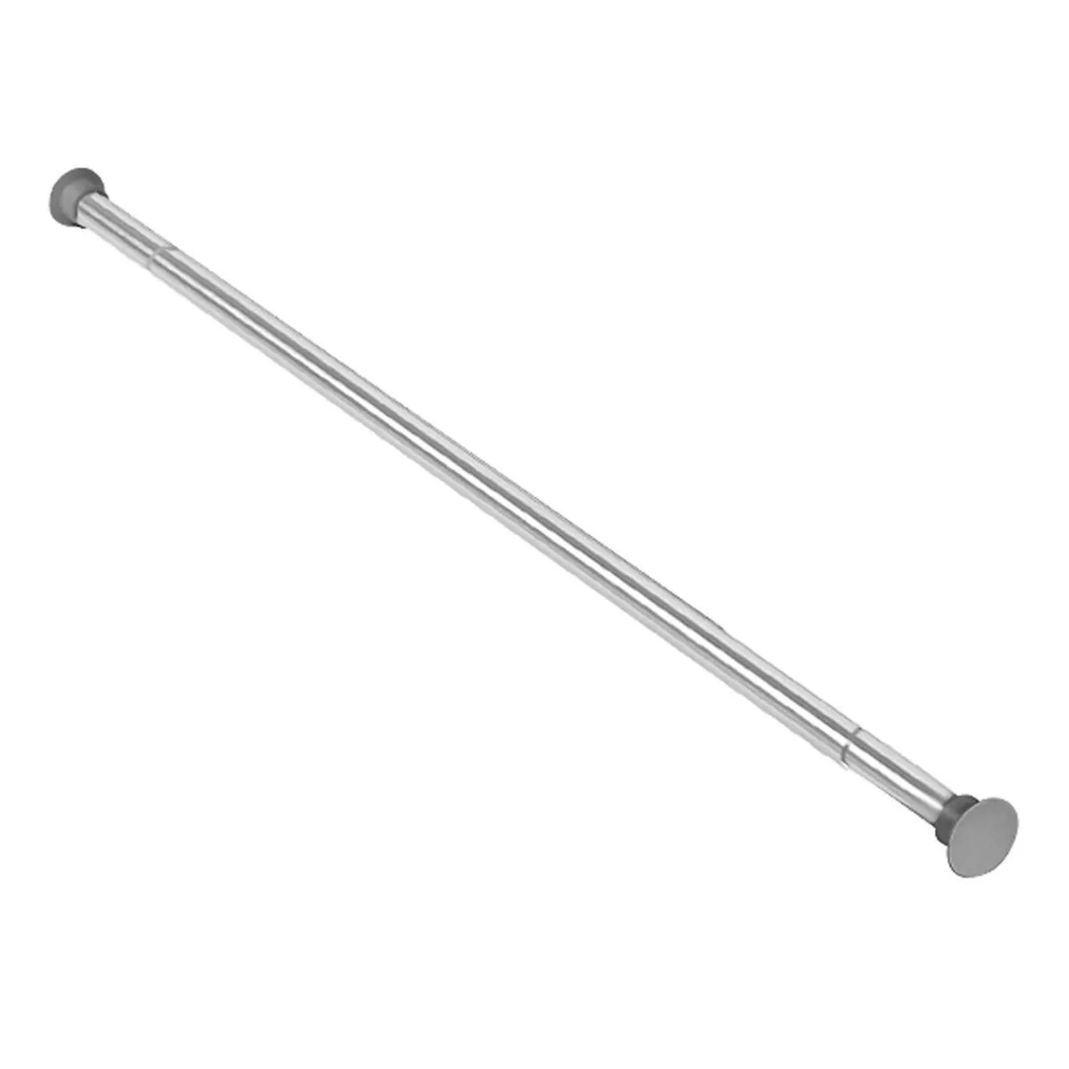 Euroshowers Teleskop Duschvorhangstange Chrom 75 bis 125 cm 22 mm