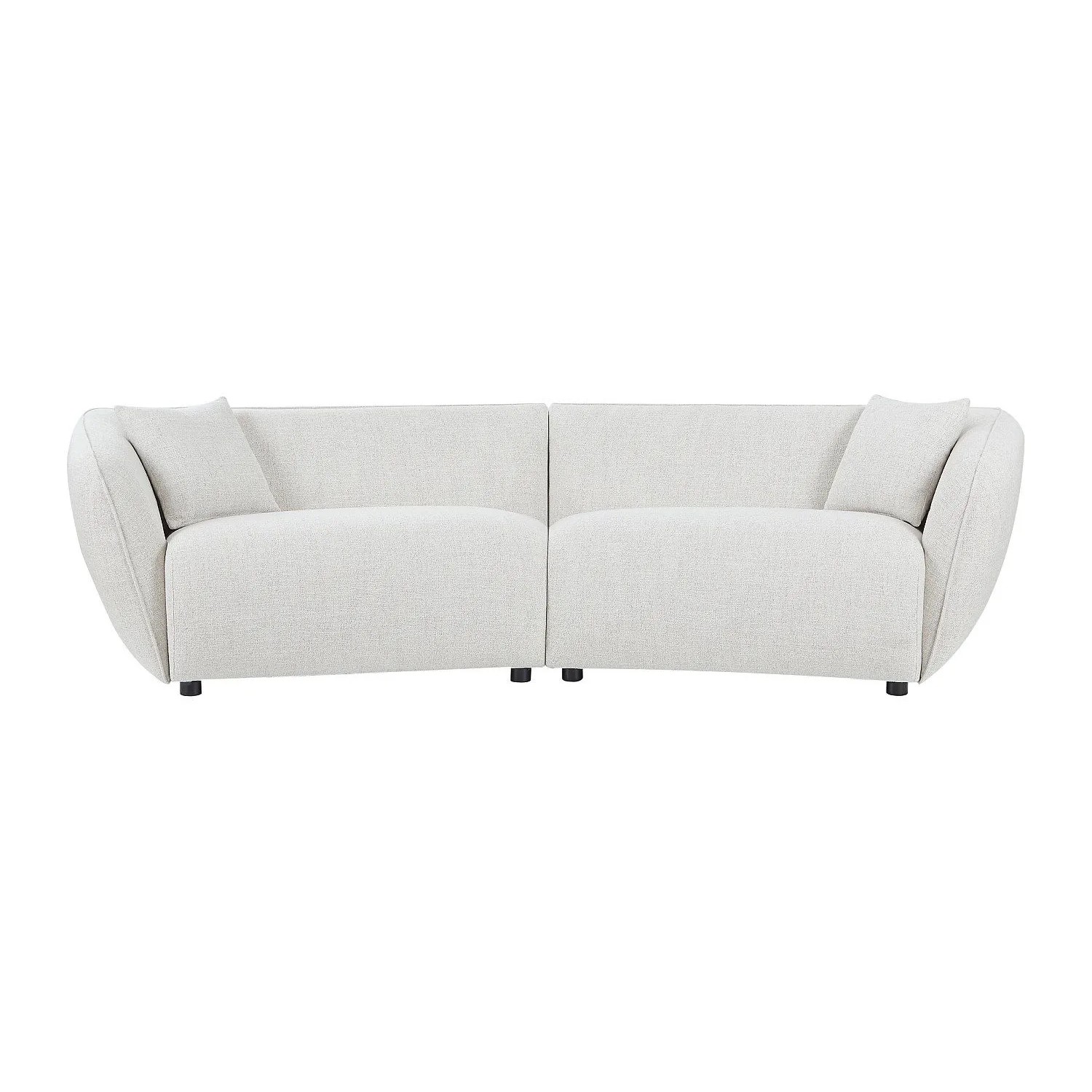 Vente-unique Sofa Ohne Schlafmöglichkeit Lucamo Beige 248 cm