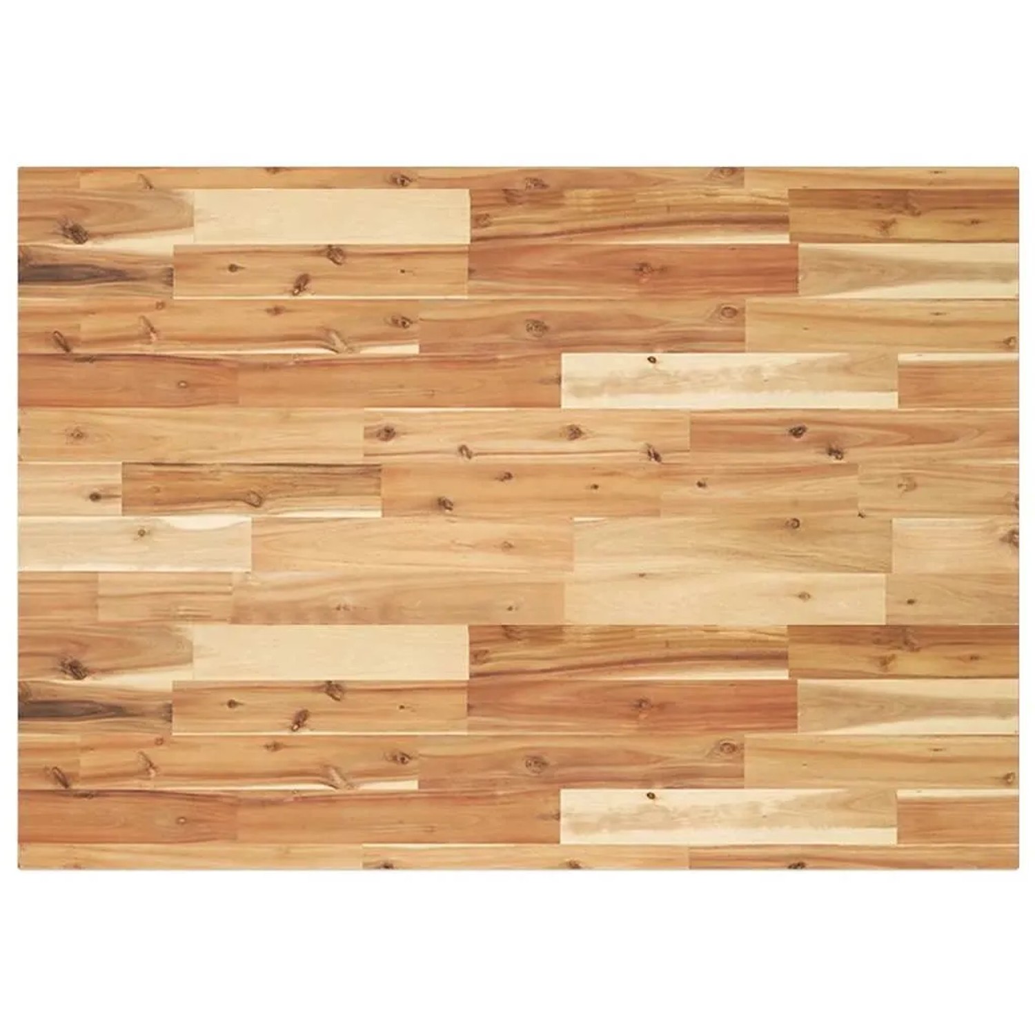 vidaXL Schreibtischplatte Ölbeschichtung 100x70x2 cm Massivholz Akazie 3279758