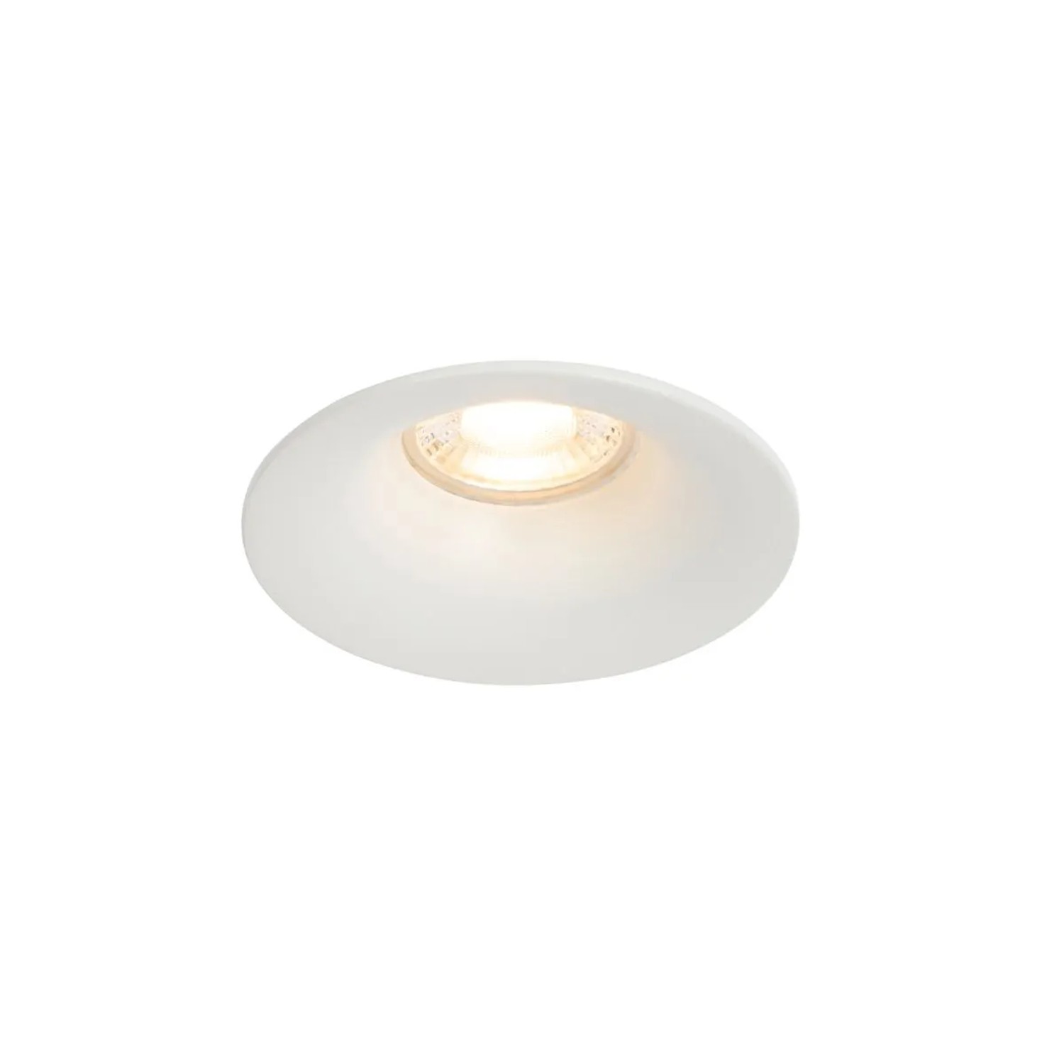 QAZQA Modernes Einbaustrahler Weiß GU10 50mm Gijs