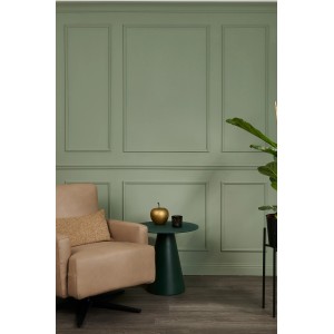Schöner Wohnen Deckenleiste Elegant 1 HDPS, 70x70mm, weiße Zierleiste für die Decke.