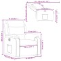 vidaXL Relaxsessel mit Aufstehhilfe Elektrisch Taupe Stoff 3205012_16