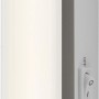 Silberne LED Unterbauleuchte (8W) mit Schalter und Kabel für Küche & Werkstatt.