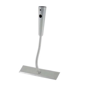 Galaflor Wegeschuffel aus Stahl, ohne Stiel, für Gartenarbeiten und Unkrautentfernung.