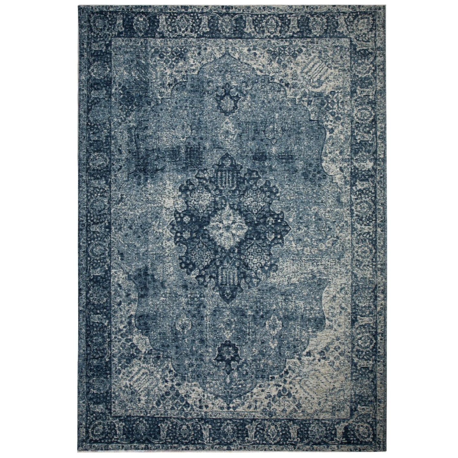 Flair Rugs Vintageteppich Antique Vintage 120 cm x 170 cm Blau