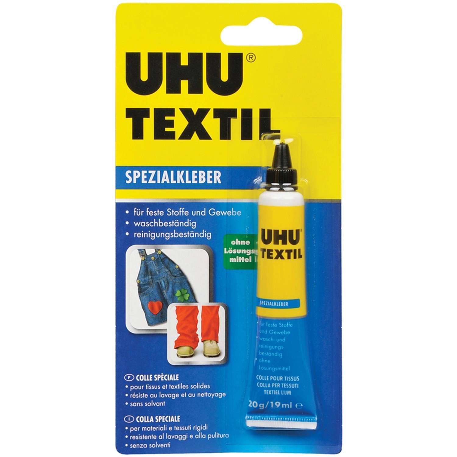 Uhu Textil Spezialkleber Transparent 20 g