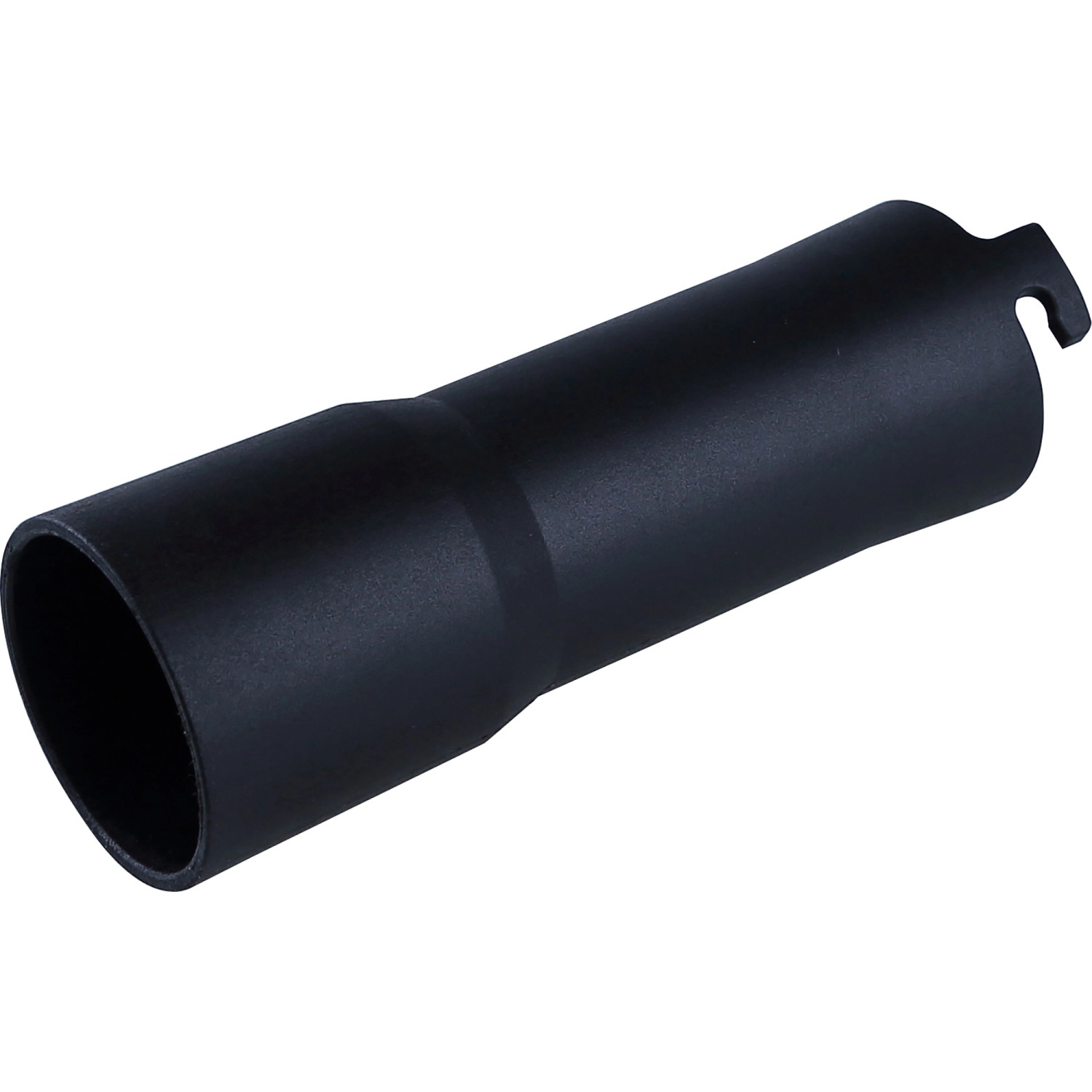 Schwarze LUX Staubfangbox für Multischleifer, Zubehör zur Staubabsaugung beim Schleifen.