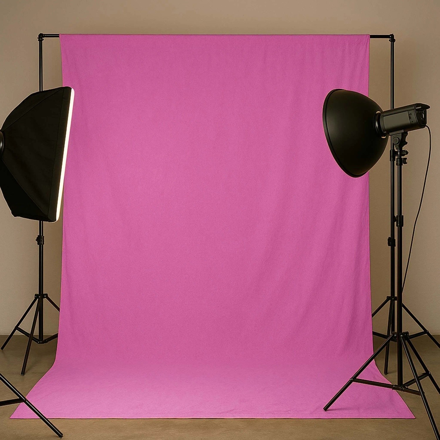 Walimex Stoffhintergrund 285X6M Phlox Pink_7