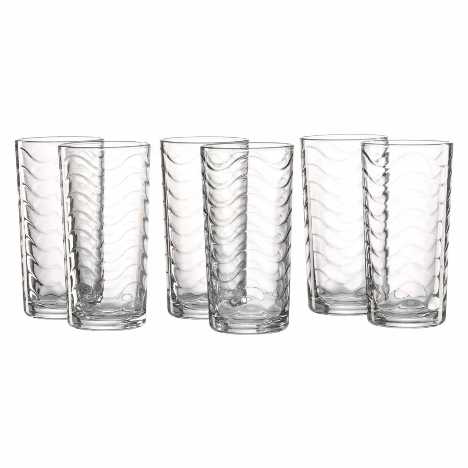 Ritzenhoff & Breker Wave Longdrinkgläser 250 ml 6er Set