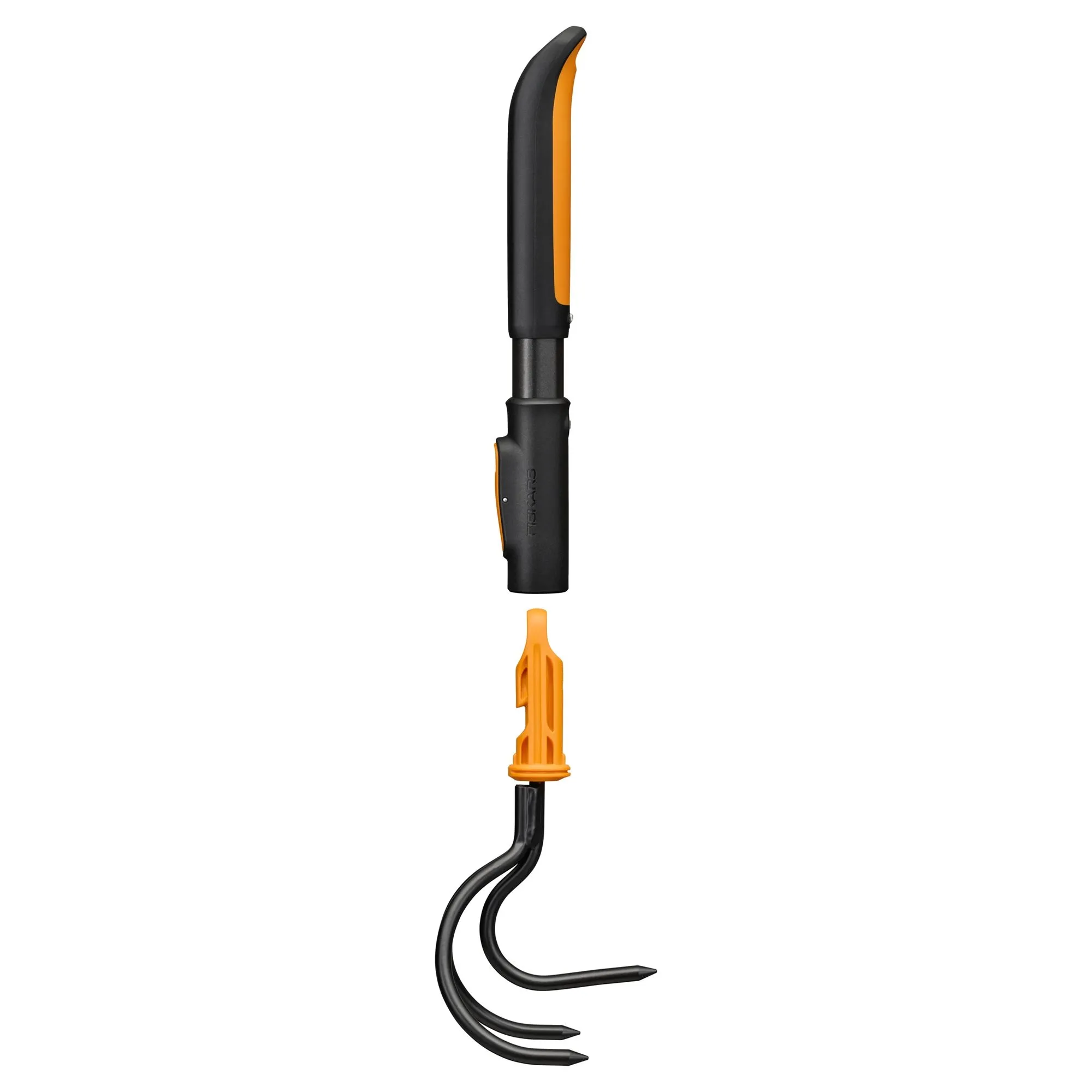 Fiskars Kleingrubber mit Handgriff Gr. S OneClick Orange-Schwarz