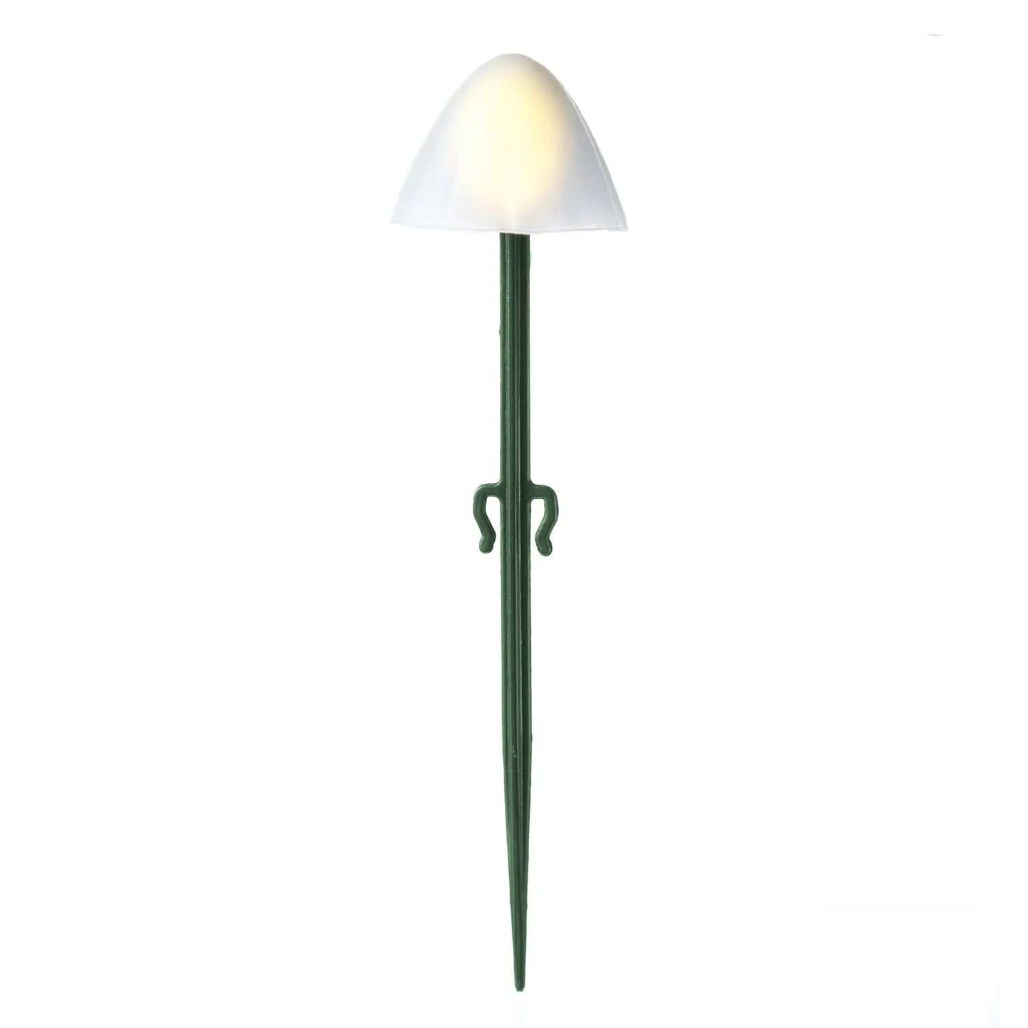 Marelida LED Solar Lichterkette Mini Pilz Gartenstecker, warmweißes Licht.