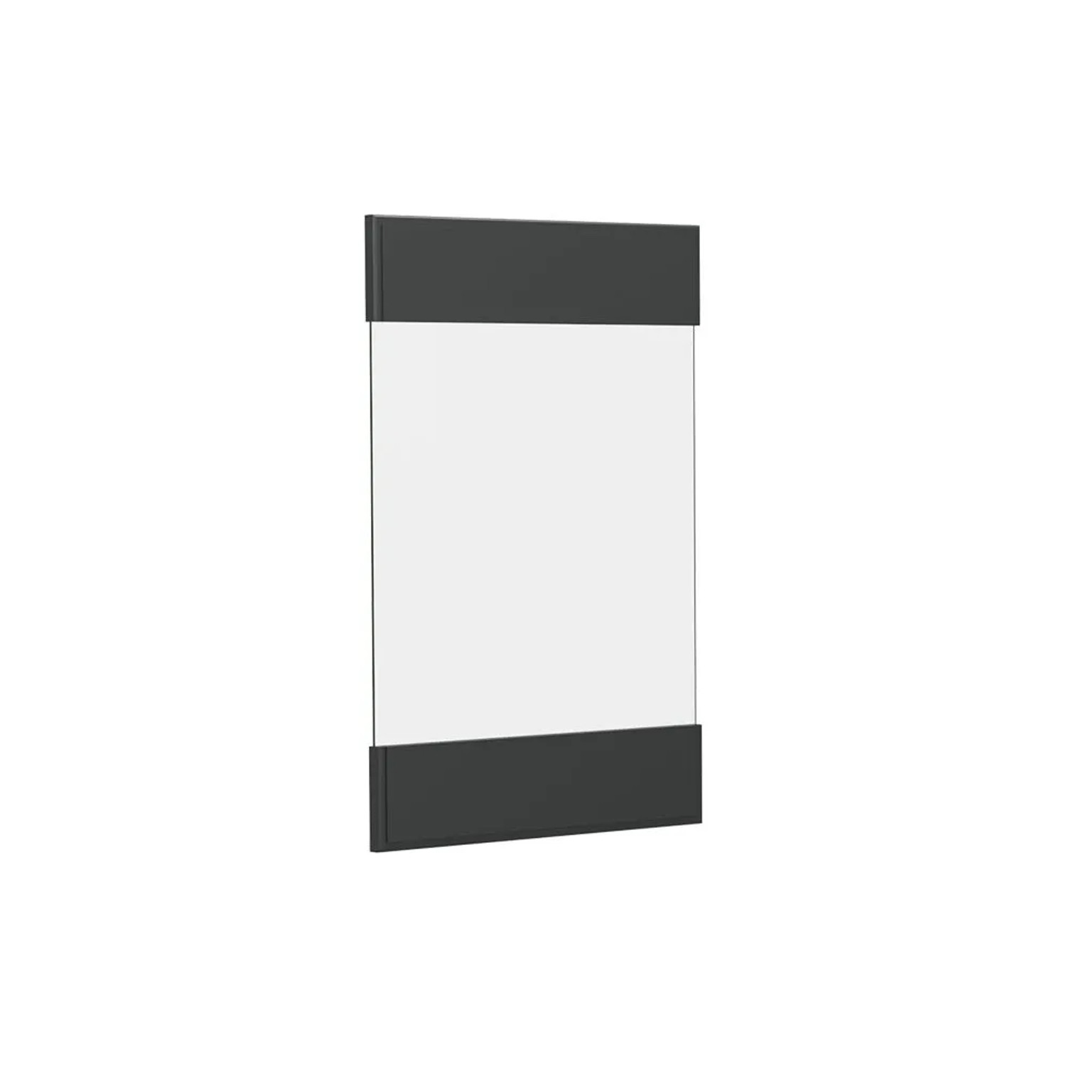 Vicco Küchenfront R-Line Anthrazit Landhaus 40 x 59 Möbelfront für den Hängeglasschrank Art Nr 37195