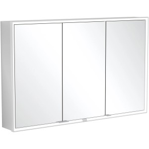Villeroy & Boch Spiegelschrank My View Now, 120 cm, 3-türig, mit Spiegelfronten und Smart Home Funktion.