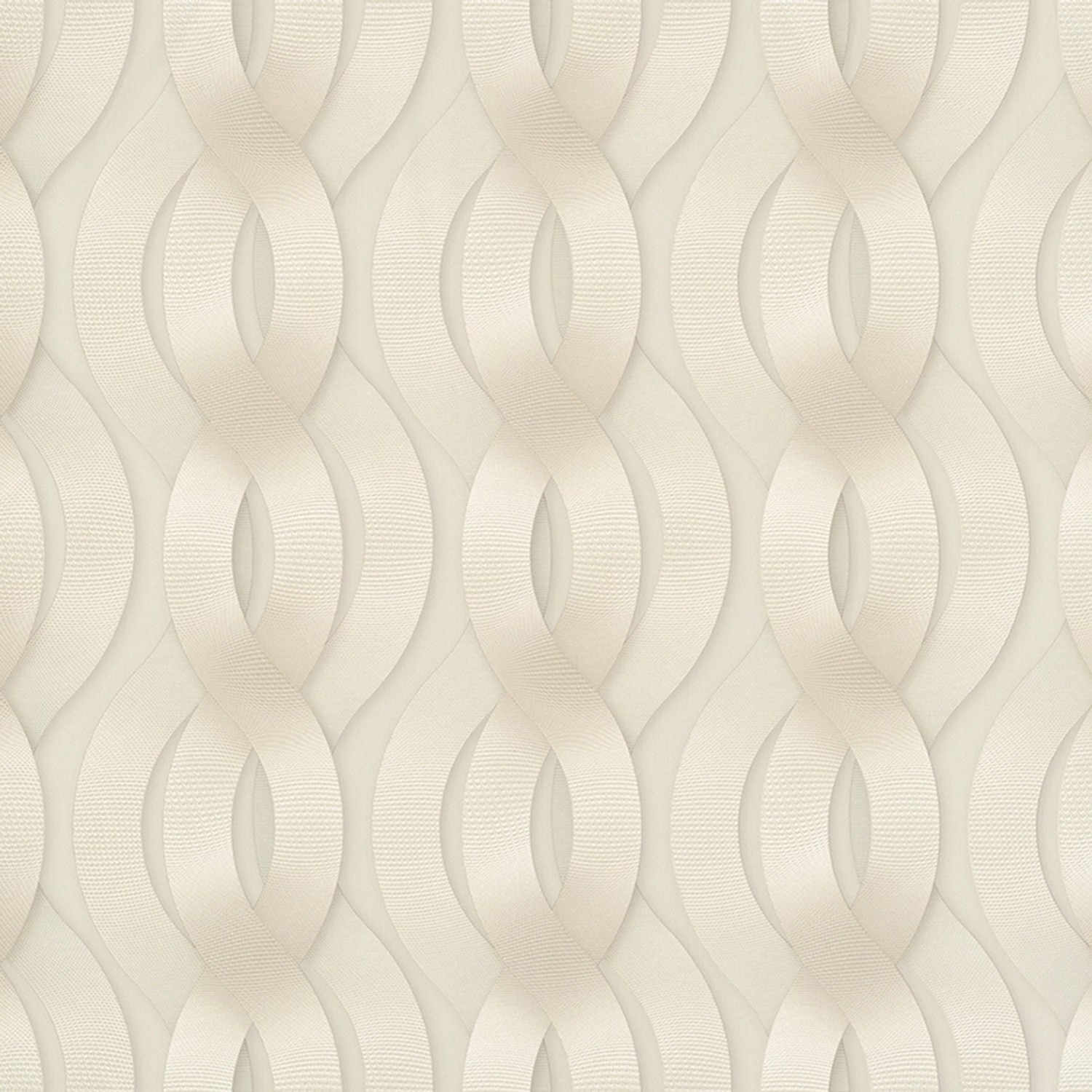 Marburg Vliestapete Grafisch Schlingen Beige-Pearl 10,05 m x 0,70 m FSC®