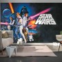 Komar Vlies Fototapete Star Wars Poster Classic 1, 400x250cm im Wohnraum.
