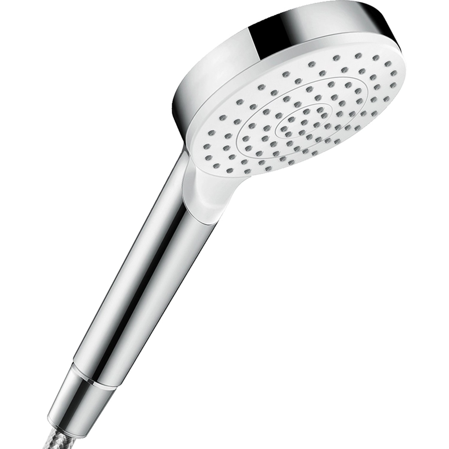 hansgrohe Handbrause CROMETTA 1jet DN 15 EcoSmart Version Green 6 l/min weiß/chrom
