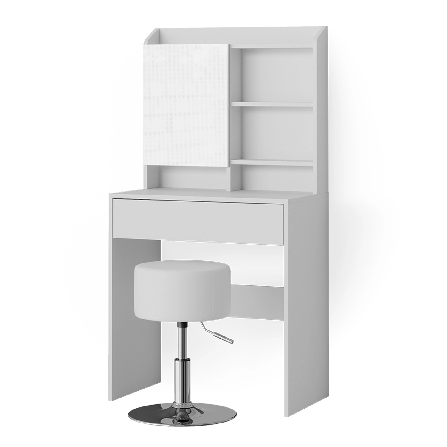 Vicco Schminktisch Laura Weiß 70 cm mit Hocker günstig online kaufen