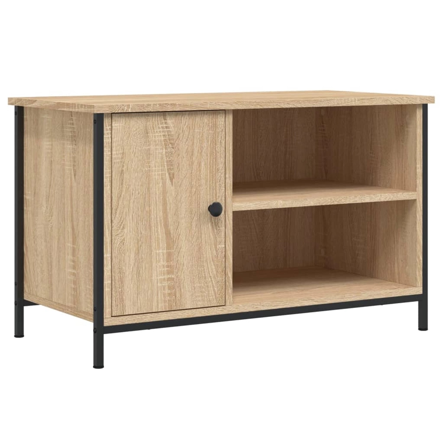 vidaXL TV-Schrank Sonoma-Eiche 80x40x50 cm Holzwerkstoff 832769