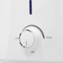 Detailaufnahme: Thermoflow Untertischspeicher mit Temperaturregler (Low, Off, High)