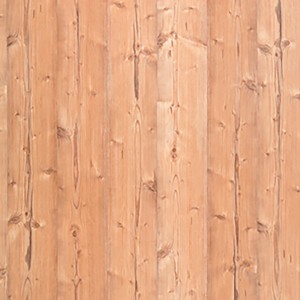 Dekorspanplatte in Silberfichte, Holzmaserung für Möbel- und Innenausbau.