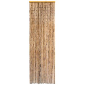 vidaXL Insektenschutz Türvorhang Bambus 56 x 185 cm 43720