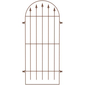 Unbeschichtetes Eleo Rankgitter Edera, 100x81cm, für Pavillon Siena, Zubehör für Lauben und Pavillons.