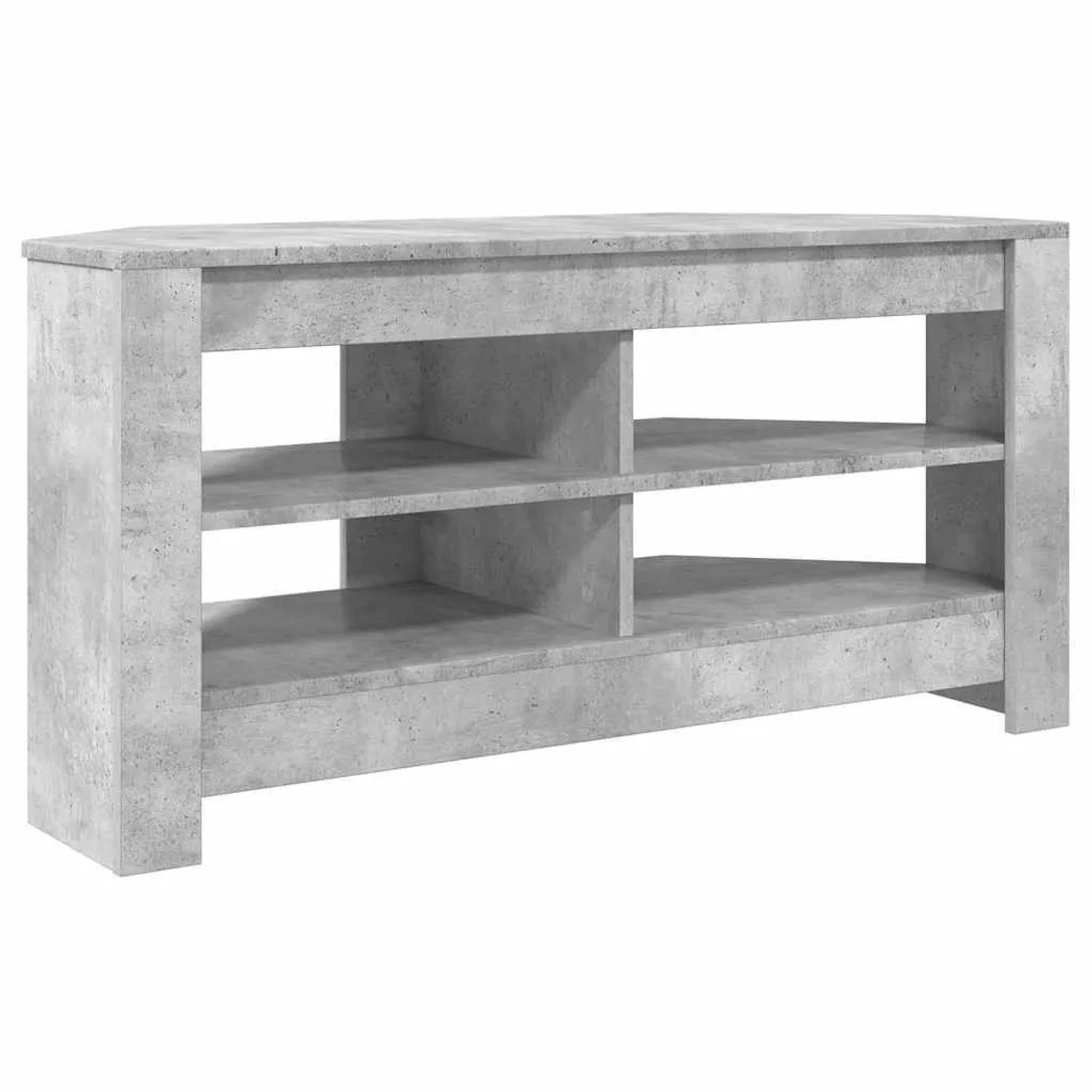 vidaXL EckTVSchrank Beton Grau 102 x 40,5 x 45 cm Holzwerkstoff 889778