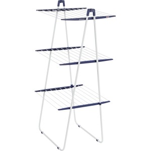 Leifheit Turmtrockner Pegasus Tower 190: Wäscheständer mit 3 Ebenen für kleine Räume.