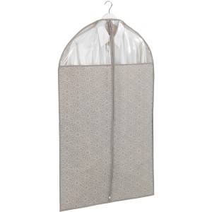 Wenko Kleidersack Balance, 100x60 cm, taupe mit Muster, zum staubfreien Aufbewahren von Kleidung.