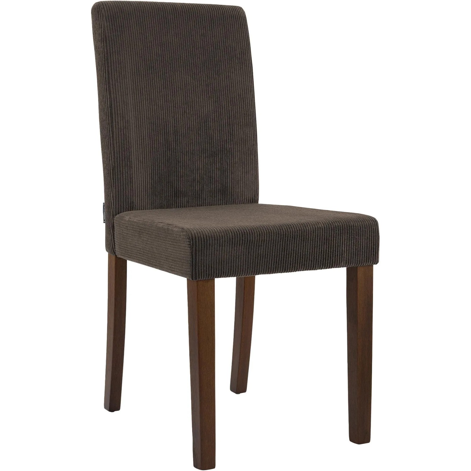 DELUKE Esszimmerstuhl DALAN Cord Braun 41x47x91cm Antik-Dunkel Essstühle Esszimmerstühle Küchenstühle Wohnzimmerstühle