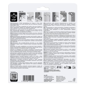 tesa® Insulation Dichtungsband E-Profil Weiß 10 m