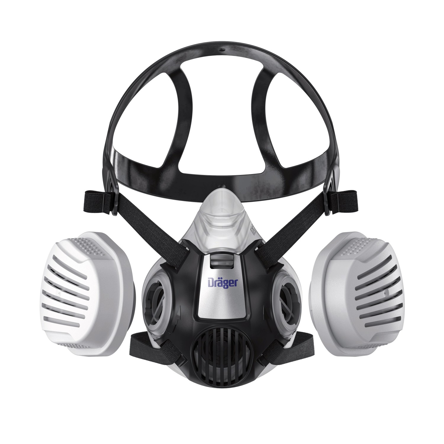 Dräger X-plore 3300 Halbmaske Handwerkerset mit P3-R-Filter, Größe L.