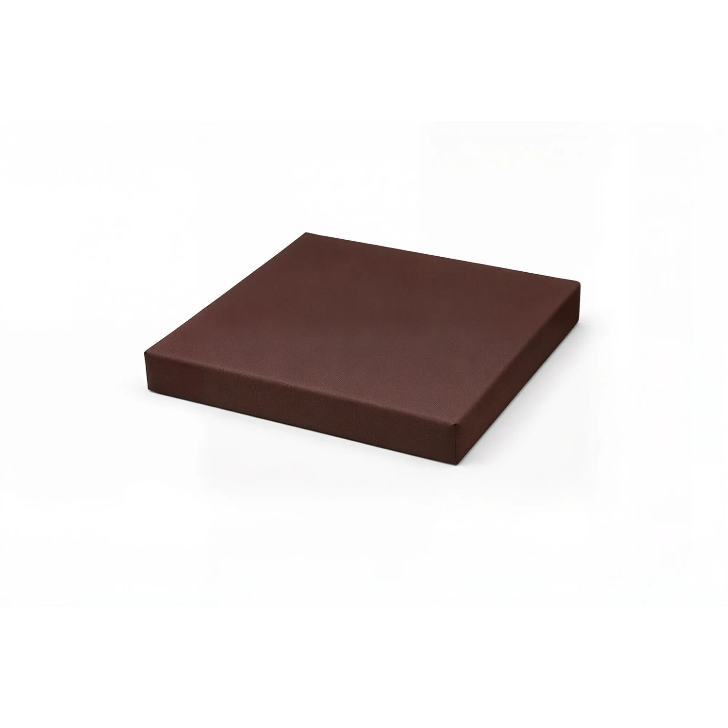 Setgarden Square 6er Set Sitzkissen Stuhlkissen Indoor & Outdoor 40x40x4 cm 1tlg Braun