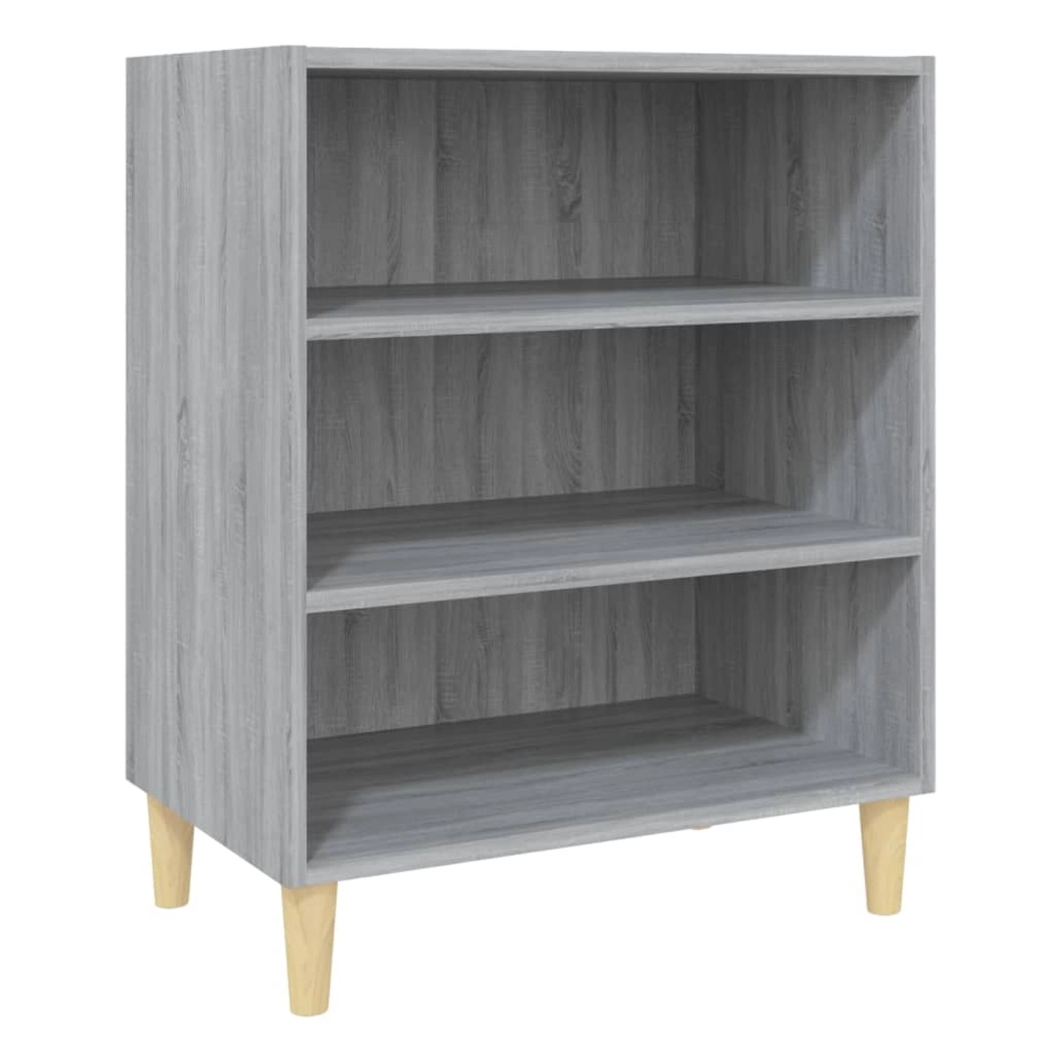 vidaXL Sideboard Grau Sonoma 57x35x70 cm Holzwerkstoff 813189