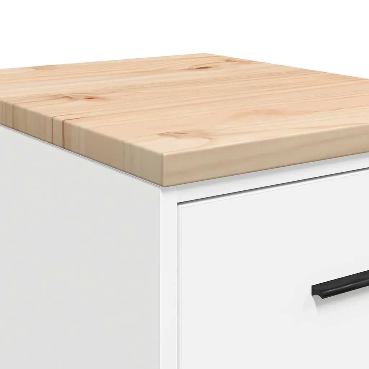 vidaXL Garagen-Aufbewahrungsschrank Weiß 40x51x85 cm Massivholz Kiefer 860589_10