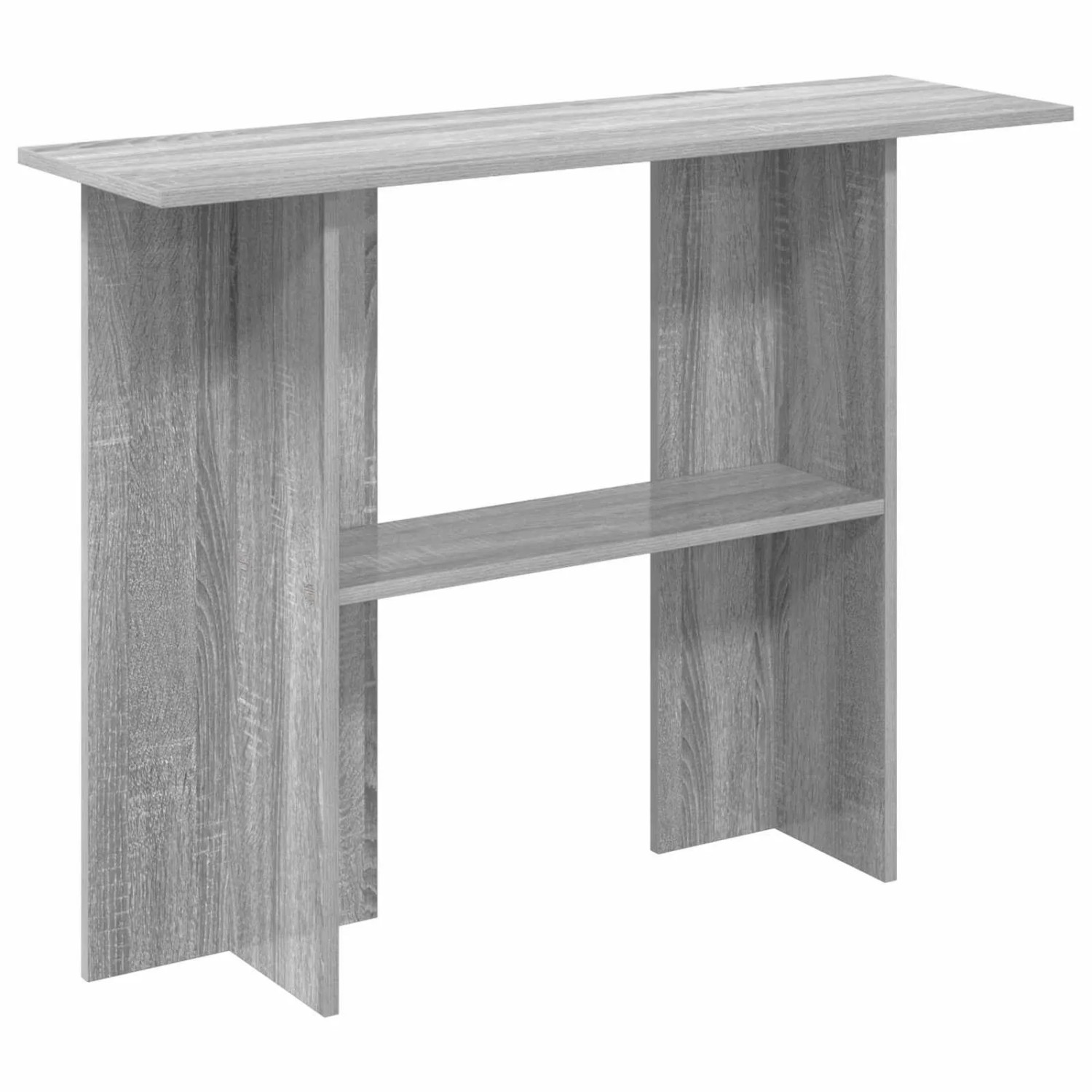 vidaXL Konsolentisch Graues Sonoma 100 x 30 x 75 cm Holzwerkstoff 8001180