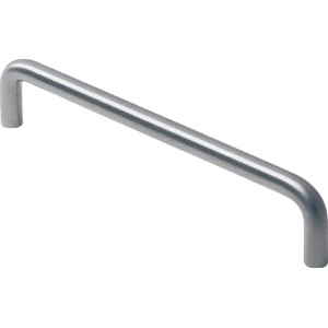 Edelstahl Möbelgriff 901, gebürstet, für Schränke und Schubladen.