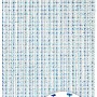 Kobolo Türvorhang OCEAN blau, 72 Stränge, 90x200 cm, Dekoartikel für Insektenschutz.