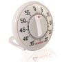 Leifheit Eieruhr ComfortLine, Küchenhelfer mit Drehknopf und Minutenskala bis 60 Minuten.