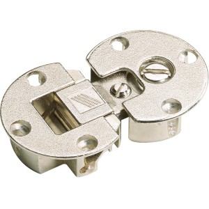 Hettich Klappenscharnier Markant 11, 35 mm, vernickelt, 2er-Set für Möbelklappen.