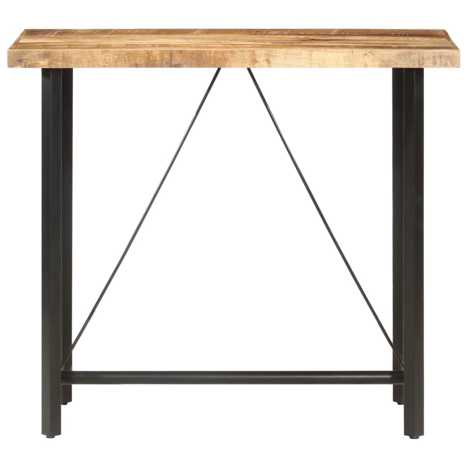 Bartisch 120x58x107 Cm Raues Mangoholz günstig online kaufen