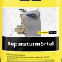 Sakret Reparaturmörtel, 10 kg Sack, grau. Zum Ausbessern von Wand- und Bodenflächen im Innen- und Außenbereich.