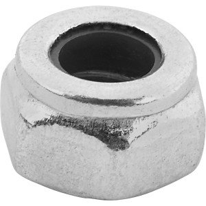 Nahaufnahme: LUX Sicherungsmutter M5 aus Edelstahl, 50er-Pack.