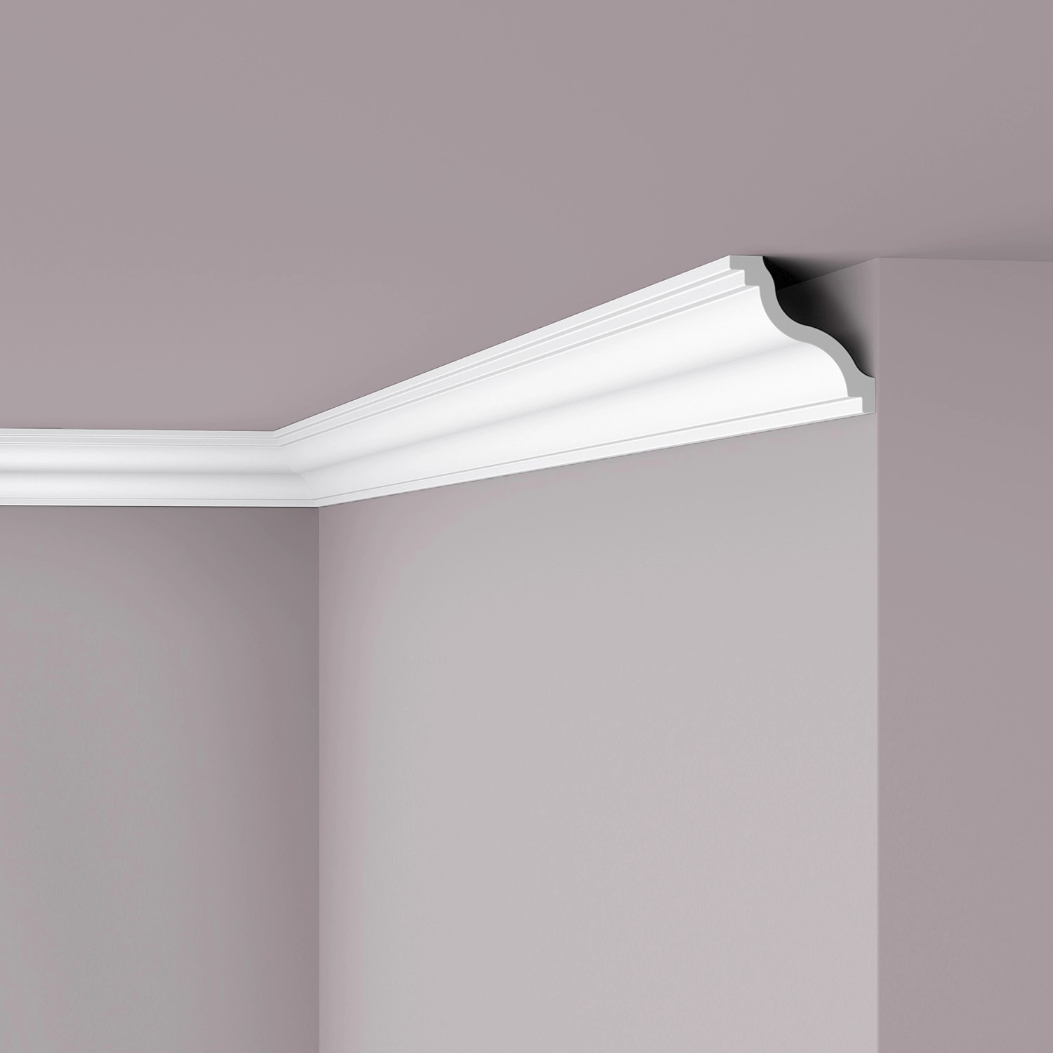 NOEL & MARQUET NMC SL NOMASTYL Eckleiste Zierleiste Stuckleiste 2 m 200 cm x 10 cm x 10 cm Weiß