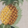 Beo Sitzauflage Niedriglehner Treffelstein mit Ananas-Motiv.