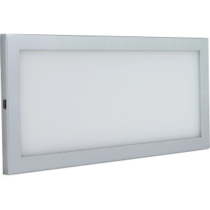 REV Ritter LED-Unterbauleuchte PanelLight, 23cm, silberfarben, dimmbar, mit Farbwechsel.