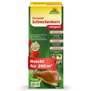 Neudorff Ferramol Schneckenkorn compact 700g: Köder gegen Nacktschnecken, schonend für Nützlinge.